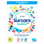 Surcare Sensitive Non Bio Washing Powder 1.2kg box for sensitive skin, 25 washes, fragrance free