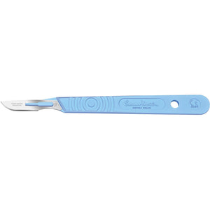 Sterile Disposable Scalpel No.10 Blade with Polystyrene Handle x 10