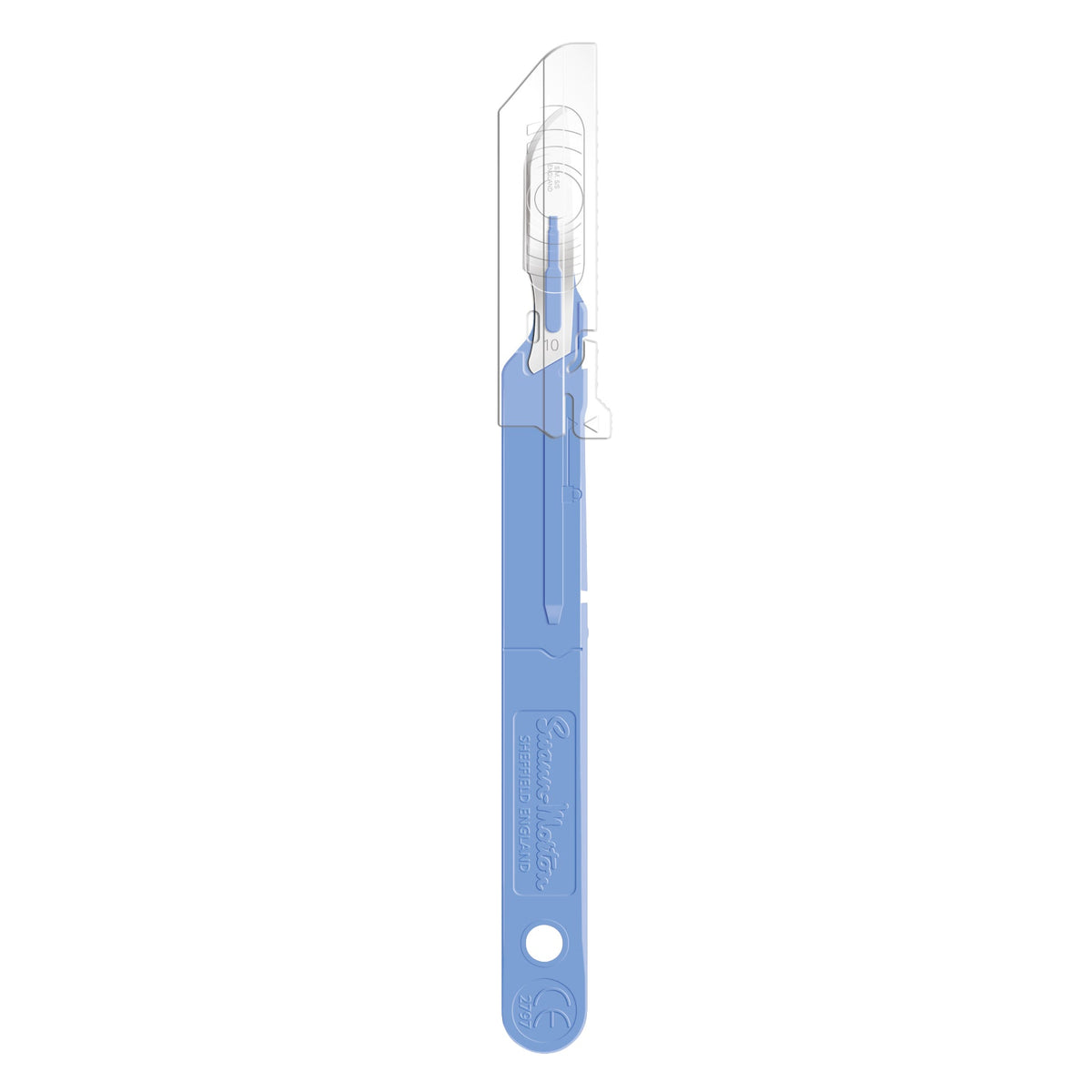 Swann Morton Non-Sterile Safety Scalpels with Retracting Guard – Box of 500