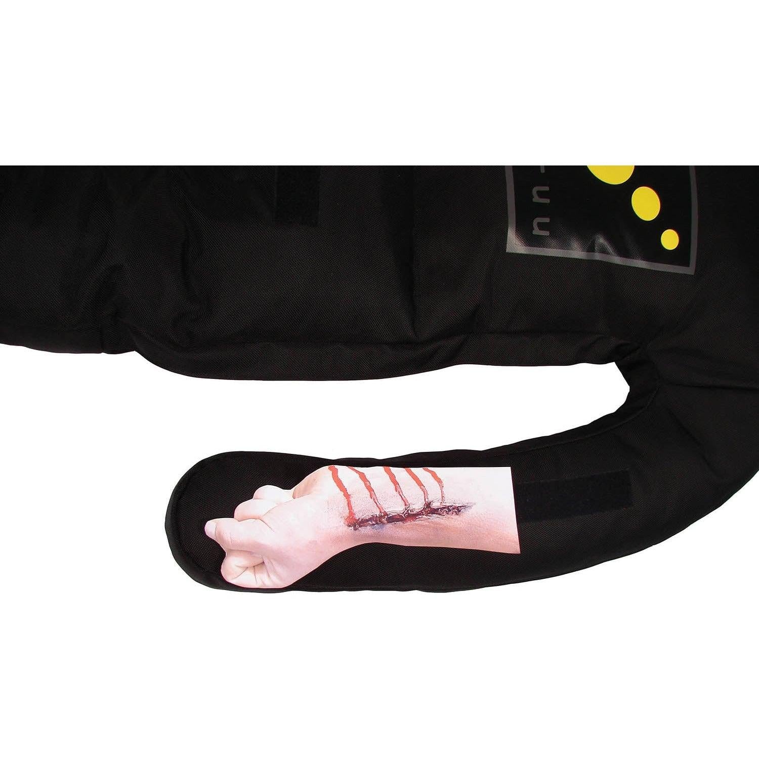 TEEUU Crash & Carry Training Dummy with durable fabric and realistic features, designed for martial arts and self-defense training.