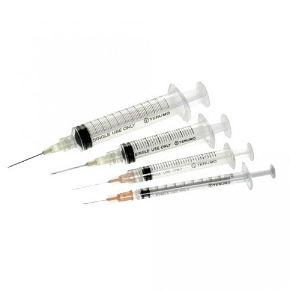 Terumo 3ml Luer Lock Syringes – Concentric Tip, Box of 100