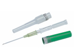 Pink 20G Surflo™ S-Plus I.V. catheter by Terumo, straight 1.00mm, sold in a box of 50, shown in the image.