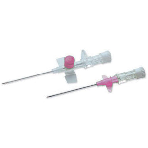 Terumo Versatus Winged and Ported IV Catheter (Cannula) 20g 32mm - Box of 50