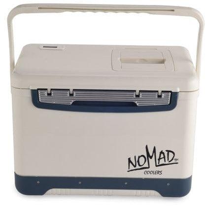 18L Nomad Medical Cool Box by The Cool Icebox Company with soft gel packs, showing insulated interior and compact design.