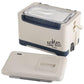 18L Nomad Medical Cool Box by The Cool Icebox Company with soft gel packs for medical cooling and storage.