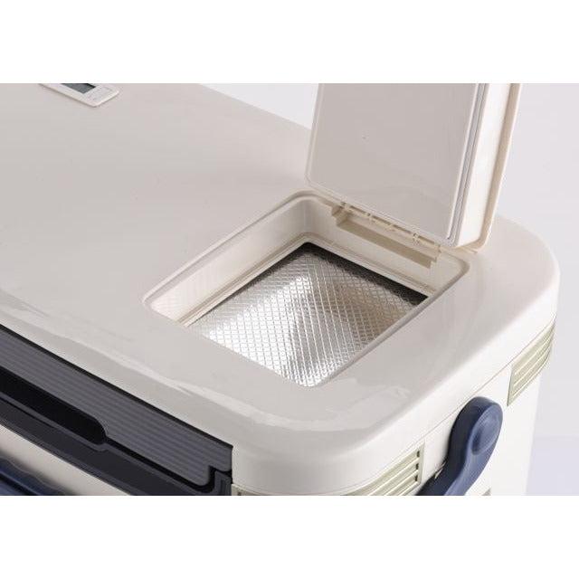 18L Nomad Medical Cool Box by The Cool Icebox Company with soft gel packs for keeping medicines and perishable items cool.