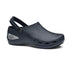 Toffeln WearerTech Invigorate washable clog, white with cushioned insole and slip-resistant sole, designed for comfort and durability.