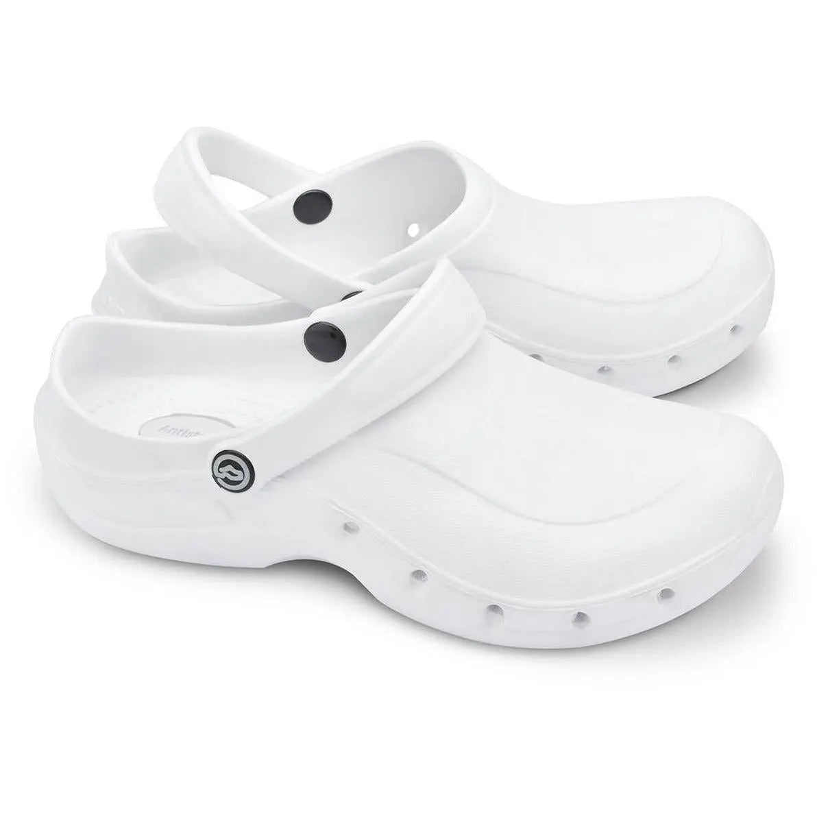 Unisex lightweight nursing shoes by Toffeln, Ezi-Klog clog with slip-on design and cushioned sole for healthcare professionals.