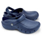 Unisex lightweight nursing shoes by Toffeln, Ezi-Klog clog style, with comfortable slip-on design and supportive sole.