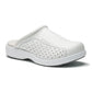 Toffeln Ultralite unisex shoe with side vent holes, lightweight design and breathable mesh upper for comfort.