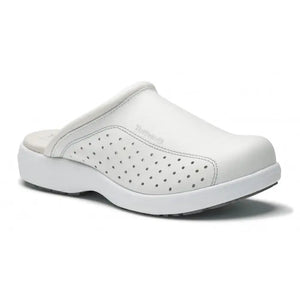 Toffeln Ultralite unisex shoe with side vent holes, lightweight design and breathable mesh upper for comfort.