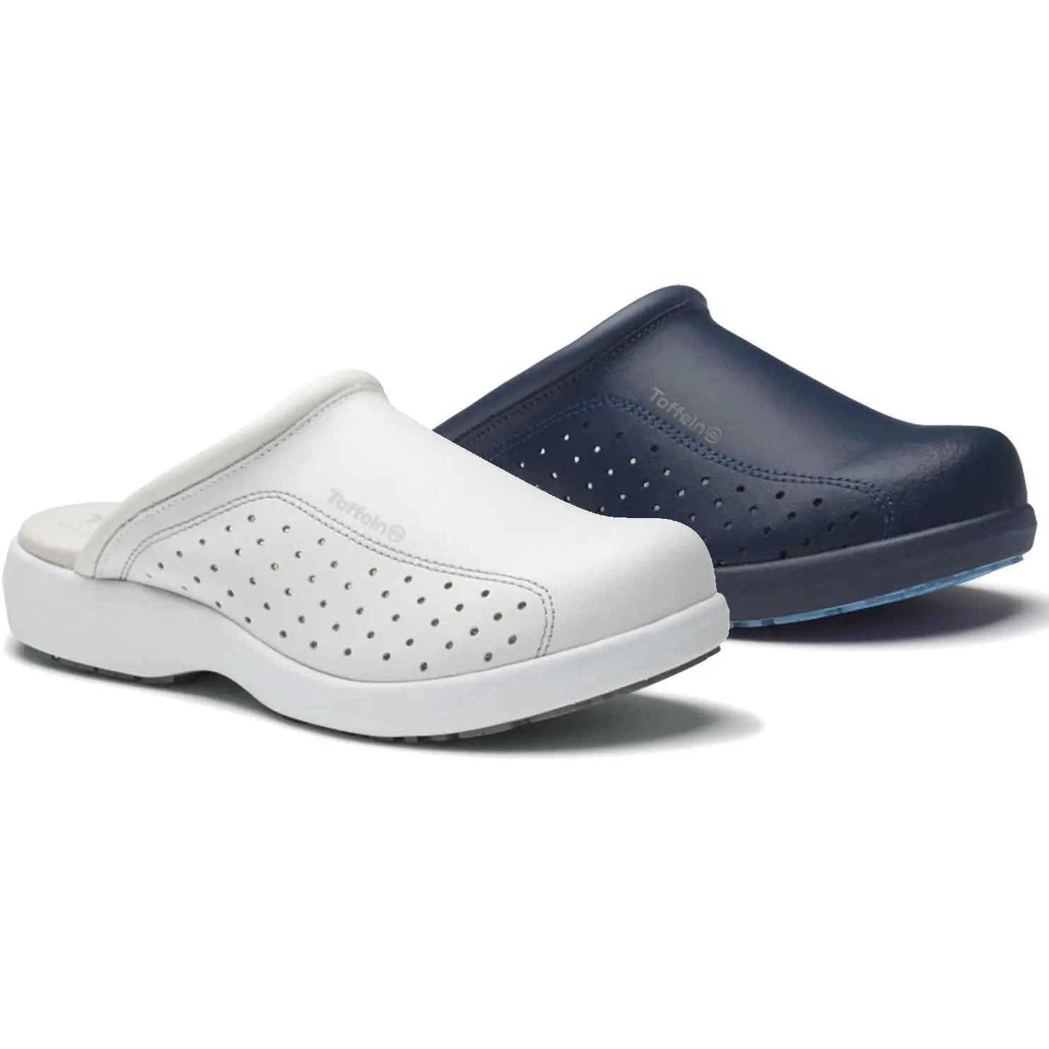 Toffeln Ultralite unisex shoe with side vent holes, lightweight design and breathable material for comfortable wear.