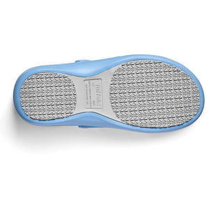 Toffeln EziKlog V2.0 safety clogs with slip-resistant soles and ergonomic design, shown in a side view.