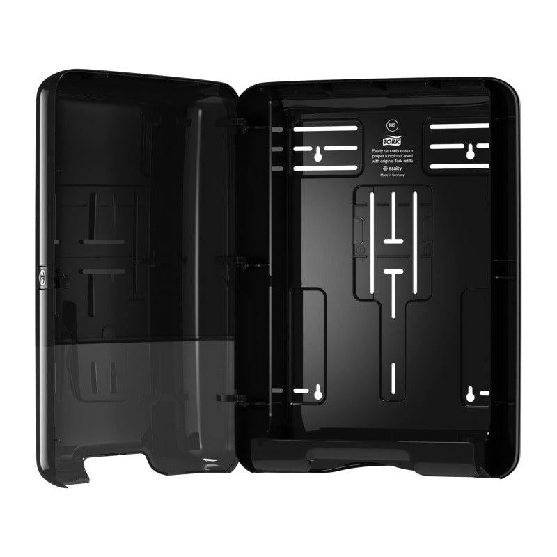 Tork Singlefold/C-fold Hand Towel Dispenser - Black