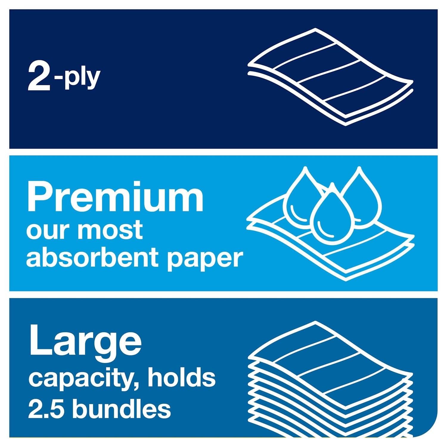 Tork Xpress Extra Soft Multifold Hand Towel Premium 2Ply - 100297 - Case of 21 x 100 Sheets
