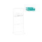 Bristol Maid UB005 floor standing catheter drainage bag stand