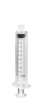 Unifine Luer Lock Syringes 10ml Central Tip - Box of 100