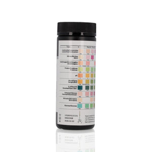 Vena Cava 10-parameter urinalysis reagent urine test strips for comprehensive health testing, shown in a pack of 100 strips.