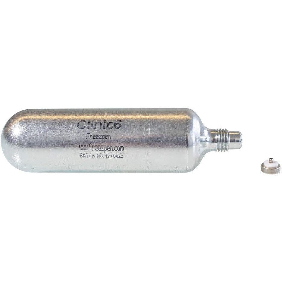 Vena Cava 16G cartridges for Freezpen, precision micro-needle cartridges for skin treatment, shown in clear image.