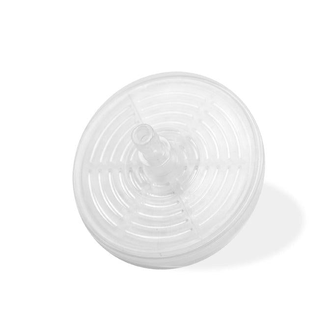Large white antibacterial filter for 3A suction units, designed by Carey Medical, with a rectangular shape and filter material visible.