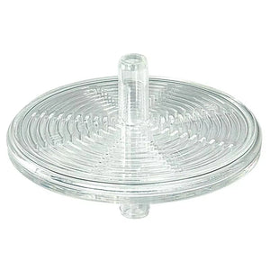 Large white antibacterial filter for 3A suction units by Carey Medical, designed to trap bacteria and maintain device hygiene.