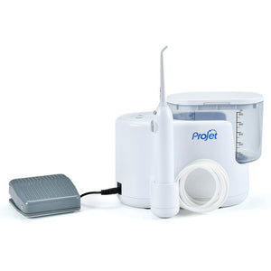 Vena Cava Guardian Projet 101 Ear Irrigator S2 device with nozzle and control panel for ear cleaning and irrigation.