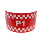 NHS Ten Second Triage (TST) Slap Band Pack of 20 - Red Case