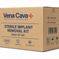 Vena Cava sterile implant removal kit with single-use obstetric and gynaecology procedure set, includes tools and accessories for implant removal.