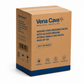 Vena Cava medium sterile wound care dressing packs with gloves, single-use packs, shown in a box with 120 packs for medical use.