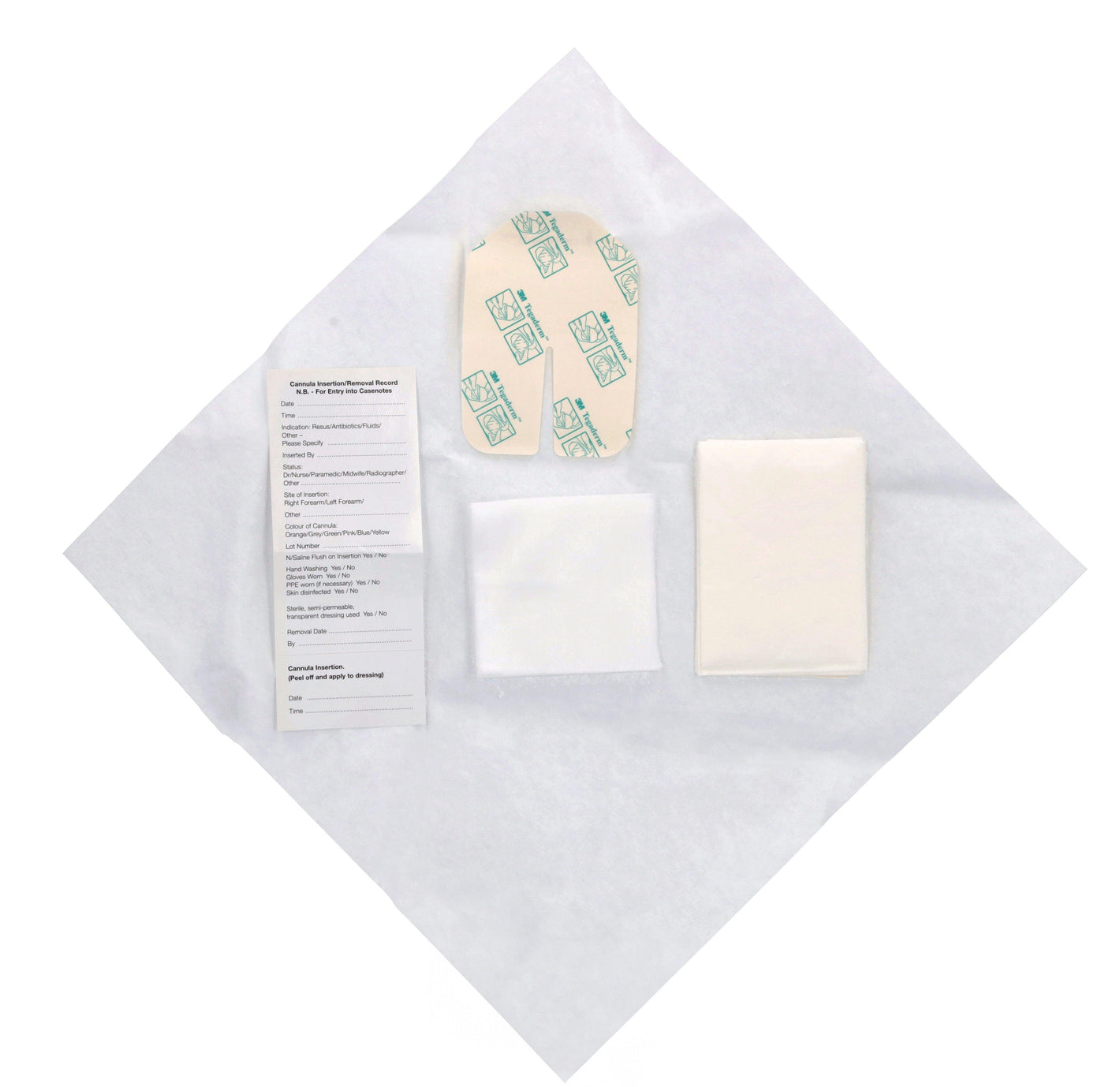 Vernacare Basic IV Pack I - Single, sterile medical supply package with IV tubing and accessories for healthcare use