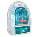 Wallace Cameron Astroplast Mezzo Complete first aid station with first aid supplies for 20 people, including bandages, antiseptics, and medical tools.