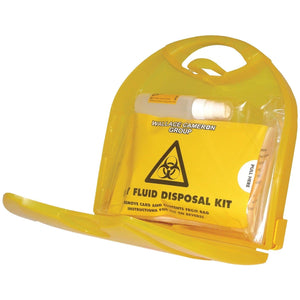 Wallace Cameron Piccolo Body Fluid in a small bottle, medical disinfectant for cleaning and sterilizing surfaces.