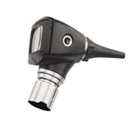 Welch Allyn 3.5V diagnostic otoscope head with specula and LED bulb, used for ear examination and inspection.
