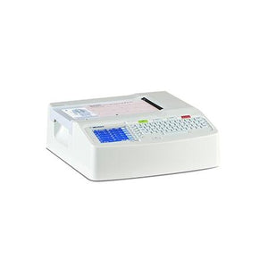 Welch Allyn ELI™ 150c resting electrocardiograph with wired AM12 cable, wireless LAN, DICOM, UK plug, medical device.