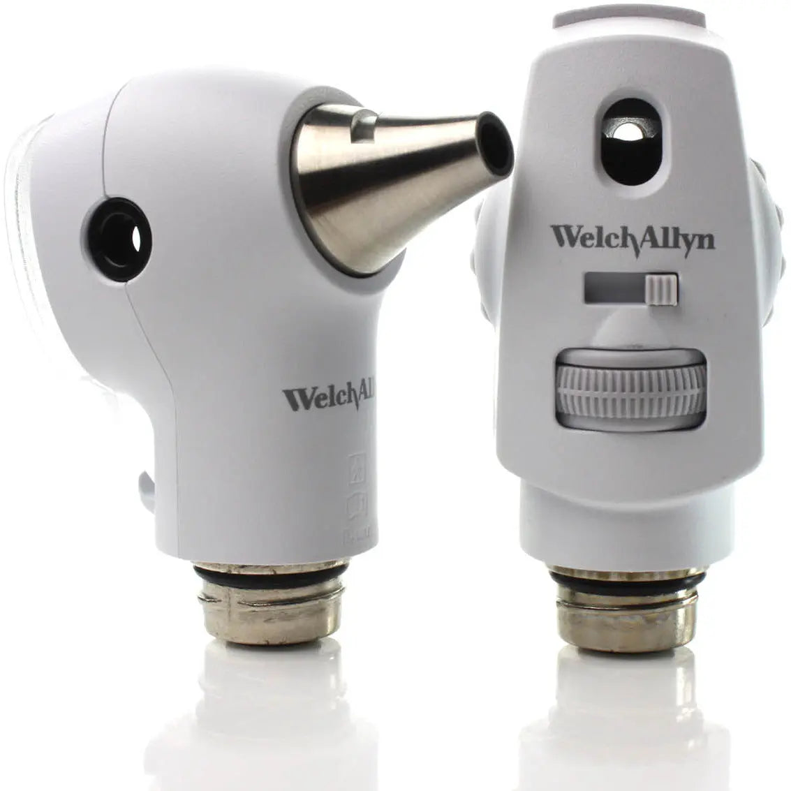 Welch Allyn Pocket PLUS LED Diagnostic Set with snowberry-colored handle, includes ophthalmoscope and otoscope tools.