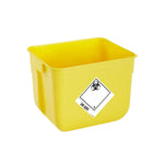 WIVA 30 Litre Yellow Clinical Waste Container