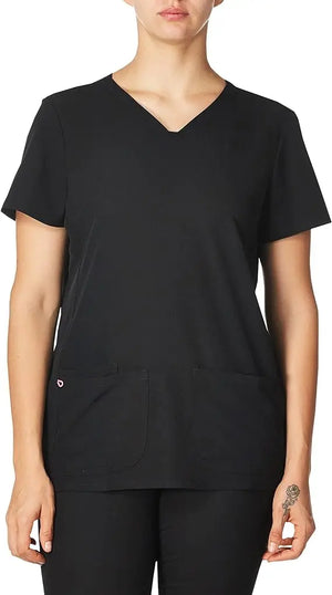 Shaped V-Neck Top Scrub