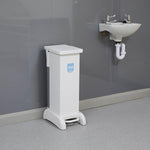 Wybone 28 Litre Hybrid Sackholder with sturdy metal frame and plastic container for waste disposal and recycling.