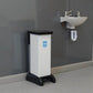 Wybone 28-litre hybrid sackholder with a durable metal frame and plastic bin for waste collection and disposal.