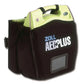 ZOLL AED Plus defibrillator in black carry case, portable medical emergency device
